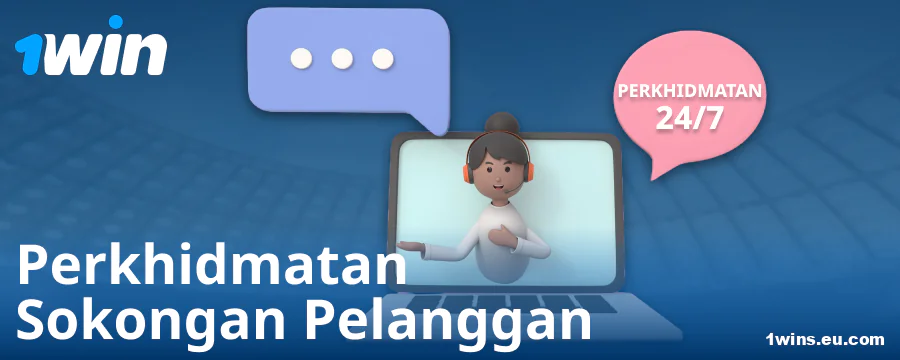 Kontak sokongan untuk petaruh 1Win