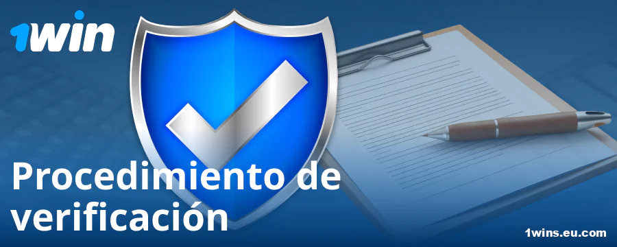 Verificación de perfil en el casino 1Win para españoles