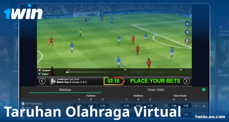 Mainkan Olahraga Virtual untuk Pemain Indonesia di 1Win