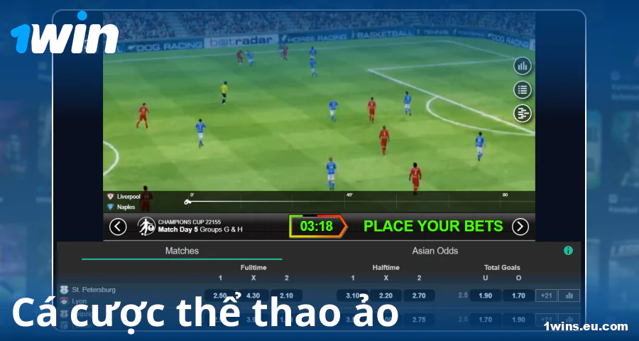 Chơi thể thao ảo cho người Việt tại 1Win