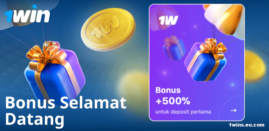 Bonus deposit pertama di 1Win