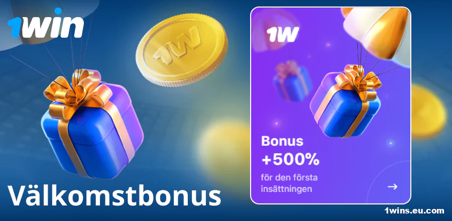 Första insättningsbonus på 1Win Sverige