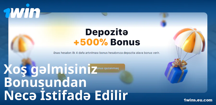 1Win AZ qarşılama bonusu təlimatı