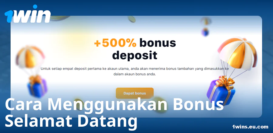 Panduan untuk bonus selamat datang di 1Win