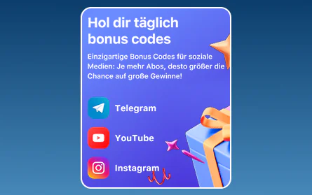 Bonus für soziale Netzwerke für Spieler bei 1Win DE
