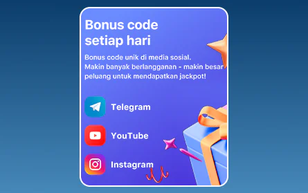Bonus Media Sosial untuk Pemain 1Win ID