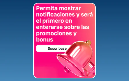 Bono por notificaciones en 1Win para españoles