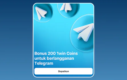 Ikuti Telegram Kasino 1Win ID
