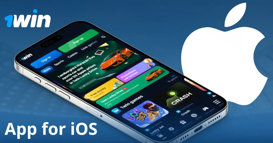iOS version of the 1win application