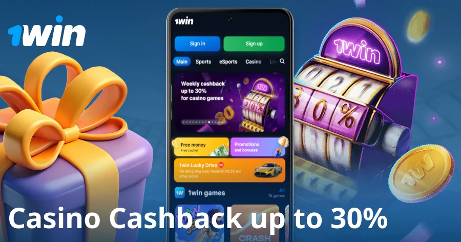 1win cashback deal for casino users
