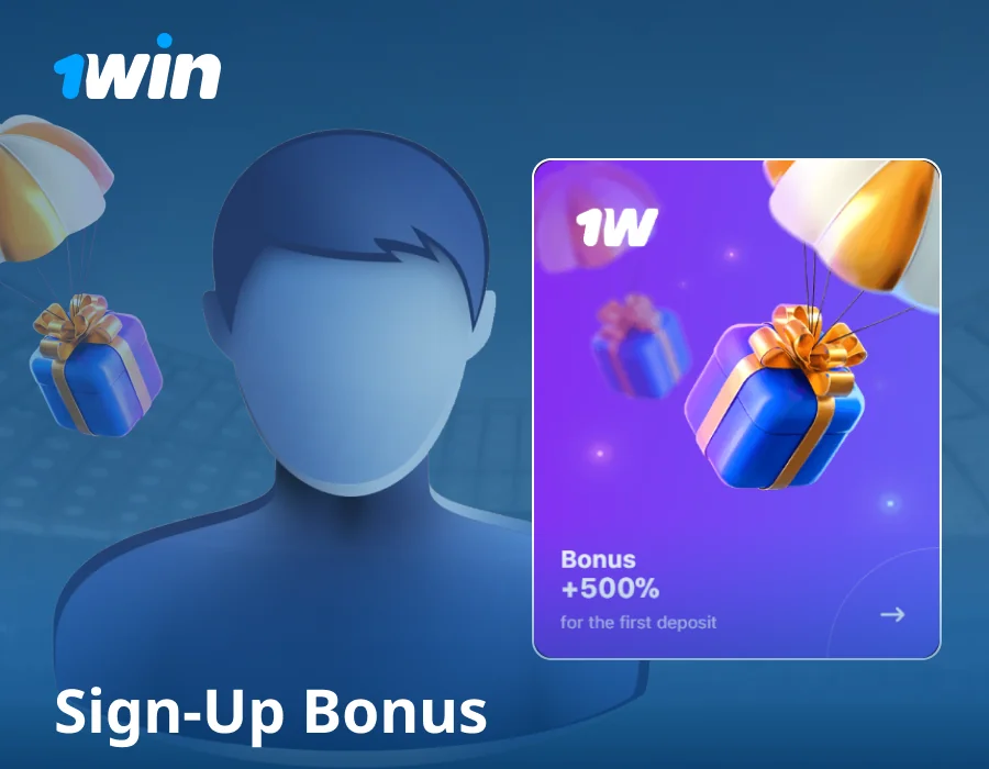 Welcome bonus for 1win sign-up players