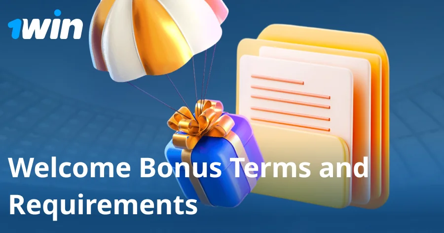 Terms for unlocking the 1win welcome package
