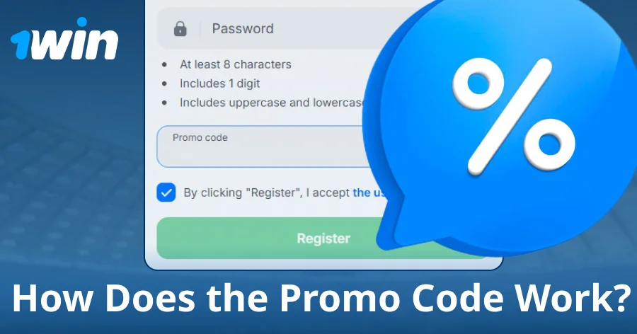 How the 1win promo code functions