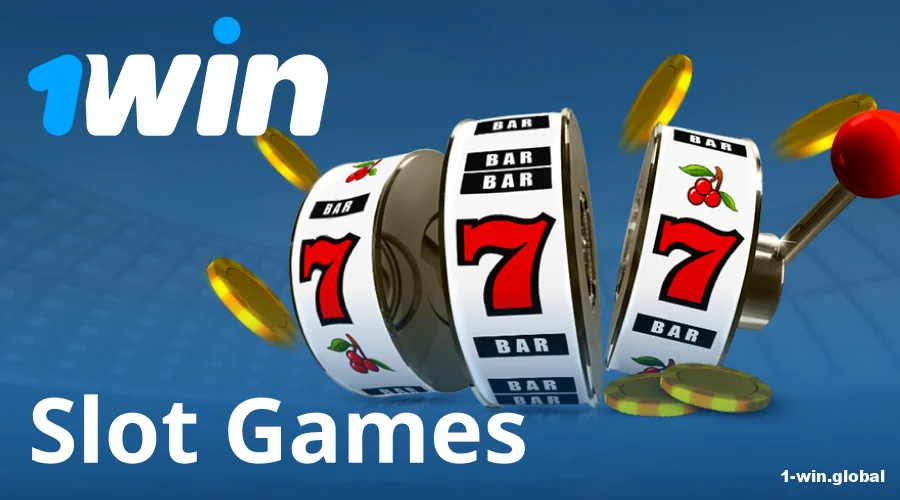 Casino slot machines at 1win