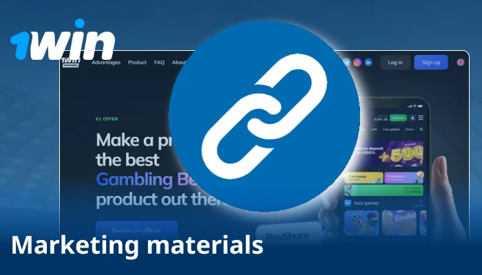Access marketing tools and unique referral link
